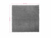 Picture of Kyapoo Baby Washcloths 12 Pack 12x12 Inches Microfiber Coral Fleece Extra Absorbent and Soft for Newborns, Infants and Toddlers-Grey