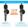 Picture of DaToo Mini Aquarium Heater 50W Small Fish Tank Heater 50 Watt with Free Thermometer Sticker