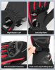Picture of KEMIMOTO Winter Motorcycle Gloves, Rainproof Riding Gloves with Touchscreen, Motorcycle Winter Gloves for Men, Warm Motorcycle Gloves for Riding, ATV, UTV, Snowmobile