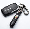 Picture of TACOMA Genuine Leather Car Keychain Fit for Cadillac Escalade CT4 CT5 CT6 ATS CTS SRX XT5 Key Chain for Men and Women Family Present Key Ring Accessories(Black)