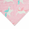 Picture of BORITAR Unicorn Baby Blanket for Girls Soft Minky with Double Layer Dotted Backing Ultra Soft and Cute Kids Blanket for Toddler Bed, 30 x 40 Inch Pink