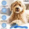 Picture of We Love Doodles Dog Slicker Brush for Grooming Pet Hair - Best Brushes For Poodle & Golden Doodle - Long Haired Brush For Dogs - Goldendoodle Long Pin Brush For Dematting (Large)