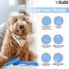 Picture of We Love Doodles Dog Slicker Brush for Grooming Pet Hair - Best Brushes For Poodle & Golden Doodle - Long Haired Brush For Dogs - Goldendoodle Long Pin Brush For Dematting (Large)