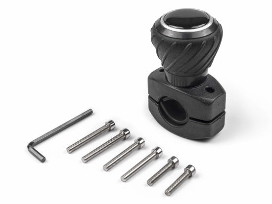 Picture of Deluxe Steering Wheel Power Handle Spinner Knob - Universal Steering Wheel Fit for Cars, Trucks, Tractors, Mowers, Forklifts, etc
