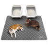 Picture of Conlun Cat Litter Mat Litter Trapping Mat, 47" x 35" Premium Durable PVC Grid Mesh with Scatter Control, Non-Slip, Less Waste Cat Litter Box Mat, Soft on Kitty’s Paws, Urine Waterproof