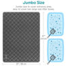 Picture of Conlun Cat Litter Mat Litter Trapping Mat, 47" x 35" Premium Durable PVC Grid Mesh with Scatter Control, Non-Slip, Less Waste Cat Litter Box Mat, Soft on Kitty’s Paws, Urine Waterproof