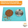 Picture of Neater Pet Brands Neater Mat Pet Mats for Food and Water, Dog Bowl Mat Waterproof Silicone, Pet Mat for Dog or Cat, Dog Food Mats for Floors Waterproof, Dog Water Mat & Dog Food Mat with Raised Edge