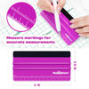 Picture of TECKWRAP Professional Squeegee Tool for Vinyl Decals, Inkjet Vinyl Sticker Paper,and Wallpaper - 6"x2.9", Scratch-Free Application (Pitaya)
