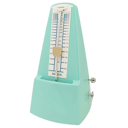 Picture of HOSEYIN Mechanical Metronome, Universal Metronome for Piano, Guitar, Violin,Drums and Other Instruments (Standard, Green)