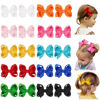 Picture of 20PCS 3Inch Hair Bows for Girls Grosgrain Ribbon Bow Toddler Hair Accessories with Alligator Clips for Baby Girls Kids Toddlers Teens (3inch,10 Colors in Pairs)