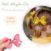Picture of 20PCS 3Inch Hair Bows for Girls Grosgrain Ribbon Bow Toddler Hair Accessories with Alligator Clips for Baby Girls Kids Toddlers Teens (3inch,10 Colors in Pairs)