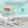 Picture of FOXMM Dog Puzzle Toys,Interactive Treat Puzzle Dog Toy for IQ Training & Mental Stimulating,Treat Puzzle Dispensing with Squeaky Design for Large Medium Small Smart Dogs