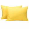 Picture of NTBAY Zippered Toddler Pillowcases Set of 2, 100% Brushed Microfiber 13x18 Pillowcases, Super Soft and Cozy Travel Kids Nursery Pillow Cases, 13x18 Inches, Yellow