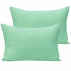Picture of NTBAY Microfiber Toddler Pillowcases with Envelope Closure, 2 Pack 100% Brushed Microfiber Super Soft Travel Kids Nursery Pillow Cases, 14"x20" Fits Pillows Sized 12"x16" 13"x18" 14"x19", Mint