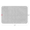 Picture of Large Splat Mat 54x72 Inches Extra Large Waterproof Mat Anti-Slip Bottom, Baby Art Playtime Mat for Craft/Mealtime on Table or Floor, Washable Portable Picnic Mat, Grey Star 4.5x6 Ft