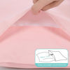 Picture of TILLYOU Toddler Pillowcase 2 Pack with Envelope Closure,13" x 18" Silky Soft Microfiber Travel Kids Pillowcase for Boys and Girls, Pink