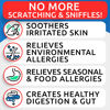 Picture of BARK&SPARK Dog Allergy Relief Chews (180 Treats) - Anti-Itch Skin & Coat Supplement - Omega 3 Fish Oil - Itchy Skin Relief Treatment Pills - Itching&Paw Licking - Dry Skin & Hot Spots - Chicken Liver