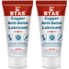 Picture of BTAS Copper Anti-Seize Lubricant 1 oz 2 Pcs,Resistant to High Temperatures, Rust and Corrosion, Resistant to Frictional Wear, for Automotive Brake Calipers Hubs, Spark Plug Threads, Bolts and Nuts