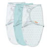 Picture of SwaddleMe by Ingenuity Original Swaddle, Size Small/Medium, For Ages 0-3 Months, 7-14 Pounds, Up to 26 Inches Long, 3-Pack Baby Swaddle Blanket Wrap
