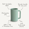 Picture of mushie Baby Bath Rinse Cup | 100% Food Grade Silicone | Wash Rinser Cup For Kids (Dried Thyme)