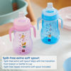 Picture of MAM Plastic Trainer Cup, Trainer Drinking Cup with Extra-Soft Spout, Spill-Free Nipple, and Non-Slip Handles, for Girls 4+ Months, Eight Ounces