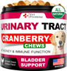 Picture of Dog UTI Treatment - Cranberry Supplement for Dogs UTI - Bladder Control - Urinary Tract Infection Treatment Medicine - Cranberry Supplement Vitamins Multivitamin Chews - Made in USA