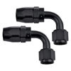 Picture of EVIL ENERGY 4AN Hose End Fitting 90 Degree Swivel for CPE Braided Hose Black 2PCS