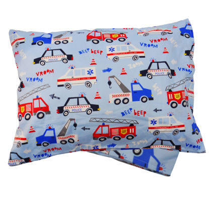 Picture of ZPECC Toddler Pillow with Pillowcase - Baby Pillows for Sleeping, 13" x 18" Soft Breathable Kids Pillow for Crib, Toddler Bed, Travel, Organic Cotton, Machine Washable, Small Pillow for Kids, Car