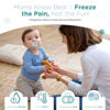 Picture of Nippii Freezable Orthodontic Pacifier for Teething - Orthodontic Design Teething Pacifier for Baby Teething Relief - Medical Grade Silicone Pacifier