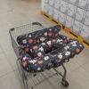 Picture of Shopping Cart Cover for Baby/Toddler with Pillow, Cozy High Chair Cover, Removable Bolster positioner, Dark Blue