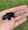 Picture of FOUR WHEEL BEAST Jeep Wrangler Keychain - Officially Licensed Jeep Rubicon Accessories JL Key Chain JKU 2024 2023 (Black)