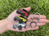 Picture of FOUR WHEEL BEAST Jeep Wrangler Keychain - Officially Licensed Jeep Rubicon Accessories JL Key Chain JKU 2024 2023 (Black)