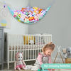 Picture of Unicorn Castle Stuffed Animals Net or Hammock Kids Toy Storage Organizer with LED Light Hanging Corner Stuffed Animals Holder Kids Girls Room Decor(Pack of 1)