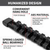 Picture of Reniteco Socket Organizer Drive ABS Tools - Black Socket Holder, Premium Quality 9 Pieces Socket Holders Kit 1/4-Inch x 48 Clips, 3/8-Inch x 45 Clips, 1/2-Inch x 36 Clips（9PC,Black)