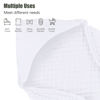 Picture of Spotted Play 2 Pack Hooded Baby Towels - 100% Muslin Cotton for Newborns, Infants, Toddlers - Large 32x32Inch Size - Highly Absorbent and Essential for Newborn Care, White and Grey