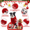 Picture of Christmas Dog Sweaters for Small Large Dogs Girl, Soft Warm Pup Dogs Shirt, Turtleneck Dog Sweaters for Medium Large Dogs, Double Knitting Collar for Outdoors Playing, Warm Dog Cat Clothes Deer XS