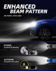 Picture of AUTOONE H11 LED Fog Bulbs, H8 H9 Fog Lights 18000LM Super Bright 6000K Cool White, Plug & Play, Pack of 2