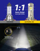 Picture of AUTOONE H11 LED Fog Bulbs, H8 H9 Fog Lights 18000LM Super Bright 6000K Cool White, Plug & Play, Pack of 2
