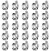 Picture of Steelsoft Heavy Duty Hose Clamp Size#8, 5/8 to 1 inch Adjustable Worm Gear Drive Hose Clamps Stainless Steel 304 for Fuel Injection Line, Automotive, Radiator, Garden,25 Pack