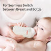 Picture of Pigeon PP Nursing Bottle Wide Neck, Anti-Colic, Streamlined Body, Natural Feel, Easy to Clean, 5.4 Oz (Pack of 4), Includes 4pcs SS Nipples (0m+)