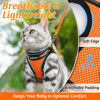 Picture of rabbitgoo Cat Harness and Leash Set for Walking Escape Proof, Adjustable Soft Kittens Vest with Reflective Strip for Cats, Comfortable Outdoor Vest,Light Orange,L