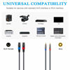 Picture of JOLGOO Dual XLR to RCA Cable, Dual XLR Female to Dual RCA Male Cable, 2 XLR Female to 2 RCA Male HiFi Audio Cable, 4N OFC Wire, for Amplifier Mixer Microphone, 15 Feet