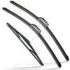 Picture of RAINTOK Windshield Wiper Blades Replacement for Kia Sportage 2011 2012 2013 2014 2015 2016 Original Factory Quality Front Rear Wipers Blade Set for My Car - 24" 18" 12" (Pack of 3)