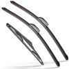 Picture of RAINTOK Windshield Wiper Blades Replacement for 2007-2017 Jeep Wrangler 2008-2018 Wrangler JK Original Factory Quality Front Rear Wipers Blade Set for My Car - 15" 15" 13" (Pack of 3)