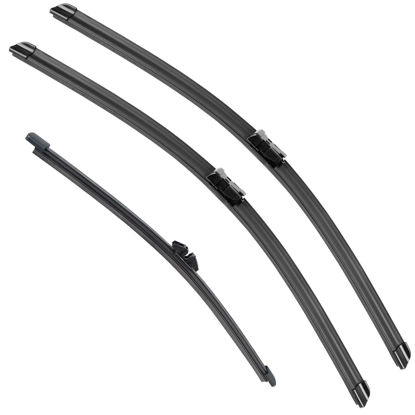 Picture of RAINTOK Windshield Wiper Blades Replacement for Volvo XC90 2016 2017 2018 2019 2020 2021 2022 Original Factory Quality Front Rear Wipers Blade Set for My Car - 24" 20" 15" (Pack of 3)