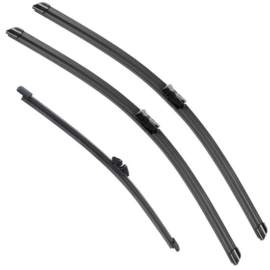 Picture of RAINTOK Windshield Wiper Blades Replacement for Volvo XC90 2016 2017 2018 2019 2020 2021 2022 Original Factory Quality Front Rear Wipers Blade Set for My Car - 24" 20" 15" (Pack of 3)