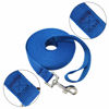 Picture of Nylon Training Dog Leash for Small Medium Large Dogs, 15ft 20ft 30ft 50ft Long Leash Dog/Puppy Lead for Obedience Recall Training, Camping (20ft, Blue)
