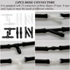 Picture of Windshield Washer Hose Kit - Includes 4 Meter Washer Fluid Hose & 12 Pcs Hose Connectors, Compatible with Most Vehicle Windshield Washer Nozzle Installation, for Connecting Car Water Pumps and Nozzles
