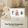 Picture of Inkless Baby Hand And Footprint Kit - Ink Pad for Baby Hand and Footprints,Dog Paw Print Kit,Dog Nose Print Kit,Clean Touch Newborn Print Kit,Baby Registry,Baby Shower Gifts,Girls,Boys (Vintage White)