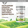 Picture of NaturVet Senior Advanced 5-in-1 Support Dog Supplement - Helps Support Immune System, Heart, Liver, Cognitive Function, Eye Health - Includes Ginkgo Biloba, Lutein - 60 Ct.